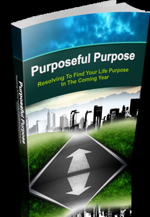 Product picture Purposeful Purpose -Resolving To Find Your Life Purpose